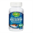 Óleo de Fígado de Bacalhau 60 Cápsulas - Unilife