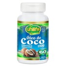 Óleo de Coco 60 cápsulas - Unilife