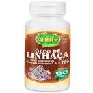 Óleo de Linhaça marrom 700mg 60 Cápsulas - Unilife