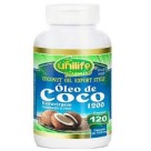 Óleo de Coco 1000mg 120 Cápsulas - Unilife