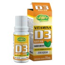 Vitamina D3 20ml - Unilife