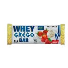 BARRA WHEY GREGO SABOR MORANGO COM CHANTILY - NUTRATA