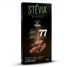 CHOCOLATE AMARGO 77% CACAU COM STÉVIA - STÉVIACHOCO