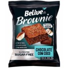 BROWNIE SABOR CHOCOLATE COM COCO -  BELIVE